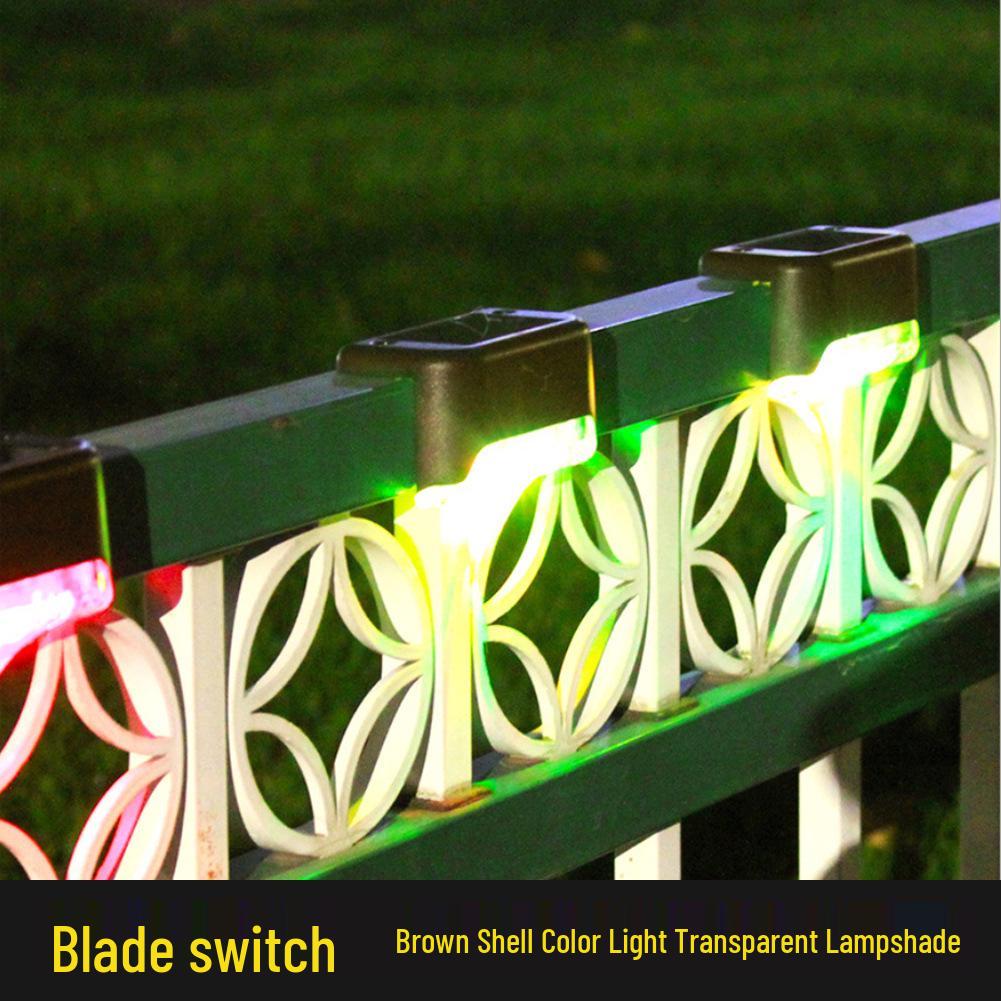 Outdoor Solar Step & Garden Railing Lights: Decorative Stair and Fence Illumination