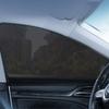 Universal Car Sunshade Curtains Side Window Shades for SUV Mosquito Repellent Mesh Net Auto Accessories