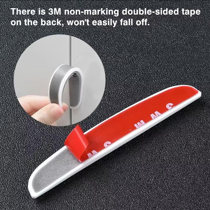4Pcs Rubber Anti Collision Strip Car Body Protector Stickers For Subaru Impreza WRX XV Legacy Forester BRZ STI Outback Tribeca uyu8