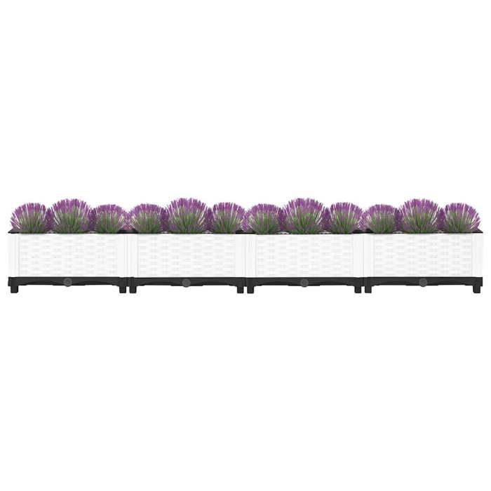 VidaXL Lit surélevé 160x40x23 cm Polypropylène 153307