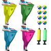 Granny Pants Yard Game Sets for Adults Ball Catch Toy with Bouncy Balls And Marker Cones Giant Outdoor Games