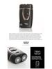 Lingke LK-188 Portable Rechargeable Men's Electric Beard Shaver