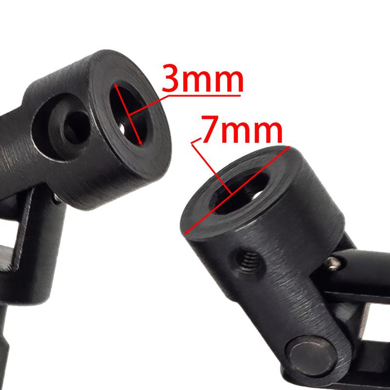 RC Center Drive Shafts Steel Driveshafts for SCX24 Upgrades AXI00001 C10 AXI00002 JLU AXI00006 1/24 Scale RC Crawler Car
