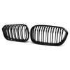 Front Bumper Racing Radiator Mesh Grill For BMW 1 Series F20 F21 Facelift 2015- Gloss Matte Black
