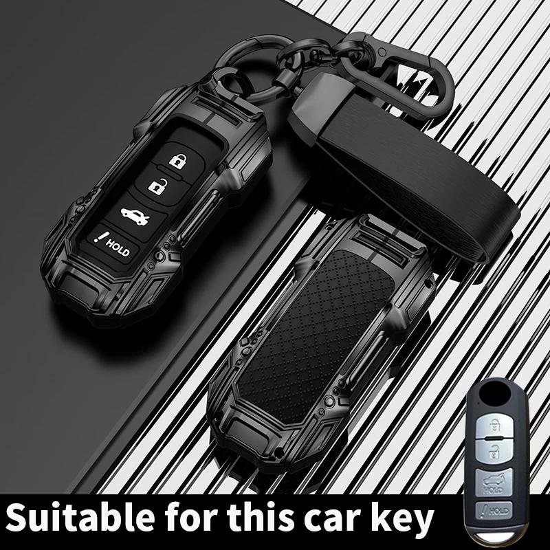 Hot Emblems 2 3 4 Buttons Car Remote Key Case Cover Shell Fob For MAZDA 2 3 5 6 CX-3 CX-5 CX-7 CX-9 Atenz Speed Miata MX5