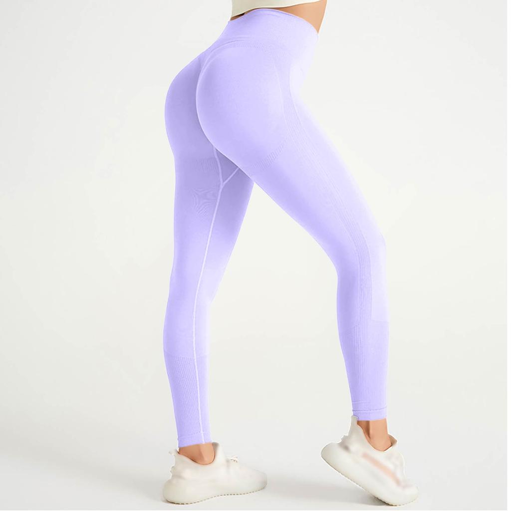 Women's Casual Seamless Hip Lifting Fitness Pants With Tight Fit And High Waist, Seach Hip Yoga Pants