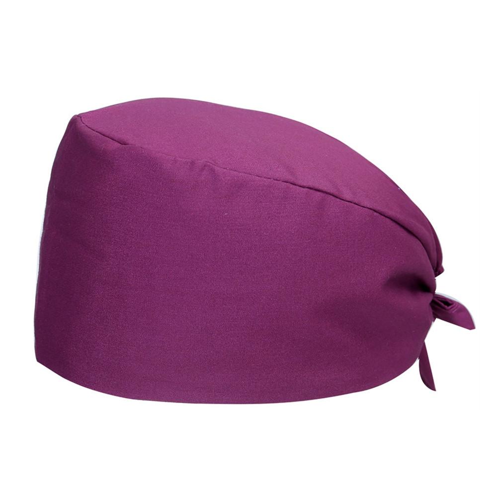 

Service Industry Sweat-absorbent Cap Sweat-absorbent Material Theatre Doctor Cap Unisex Surgery Cap For Healthcare Facilities фиолетовый
