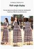Bohemian Chiffon Midi Dress - Women's Plus Size, Slimming, Loose Fit, Summer Vacation Style (2026)