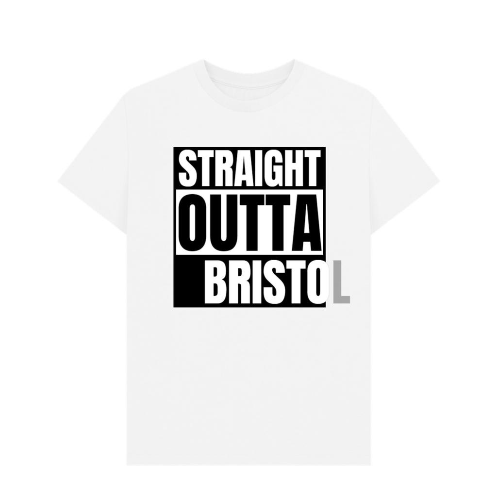 PERSONALISED STRAIGHT OUTTA YOUR TEXT CUSTOM T-SHIRT Graphic Print Casual Tee Shirts Graphic  Cool  Family  T Shirts