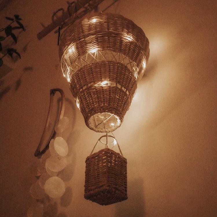 Guirnalda de Adorno de Globo de Ratán Dulce Decoración de Fiesta para Todas las Reuniones