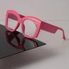 Minimalist Lüks Şeffaf Gözlük Serin Kare Çerçeveli Gözlük Kadın Erkek Serin Şeffaf Lensli Çerçeveli Gözlük Oculos