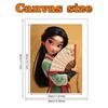 Disney DIY Pearl Art Painting Mulan Heroic Home Wall Decoration Pearl Gemstone Painting Pictures Crafts Home Decoration