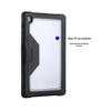 Leather Tri-Fold Stand Case with Pen Slot for Samsung Galaxy Tab A7 Lite 2021