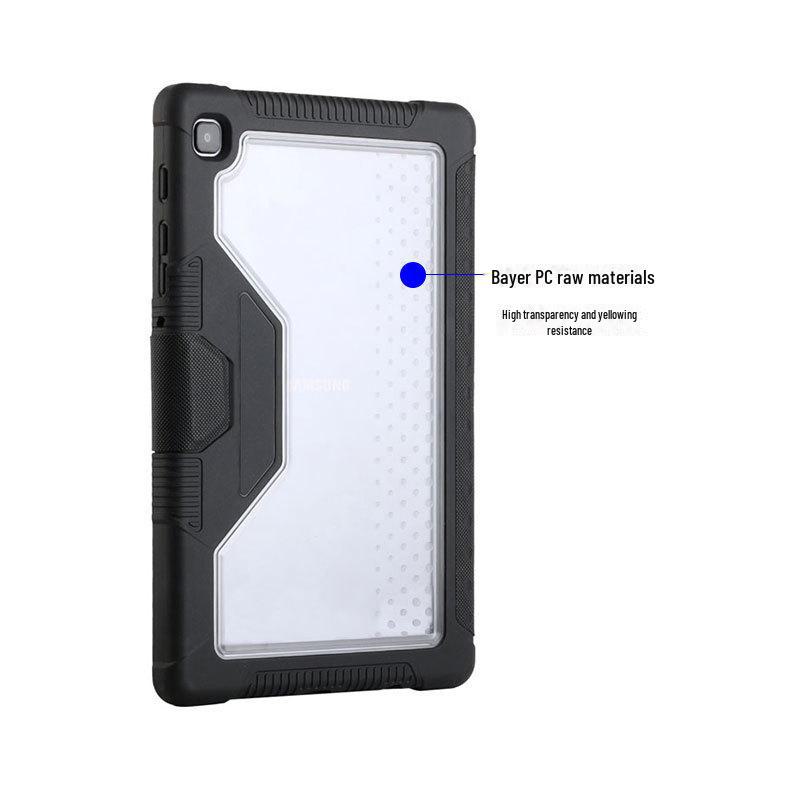 Leather Tri-Fold Stand Case with Pen Slot for Samsung Galaxy Tab A7 Lite 2021