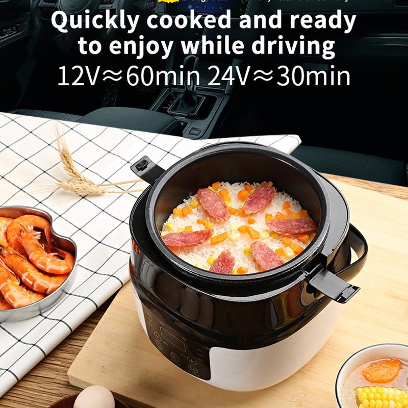 Arrocera para Coche de Doble Voltaje: 12V para automóviles, 24V para camiones