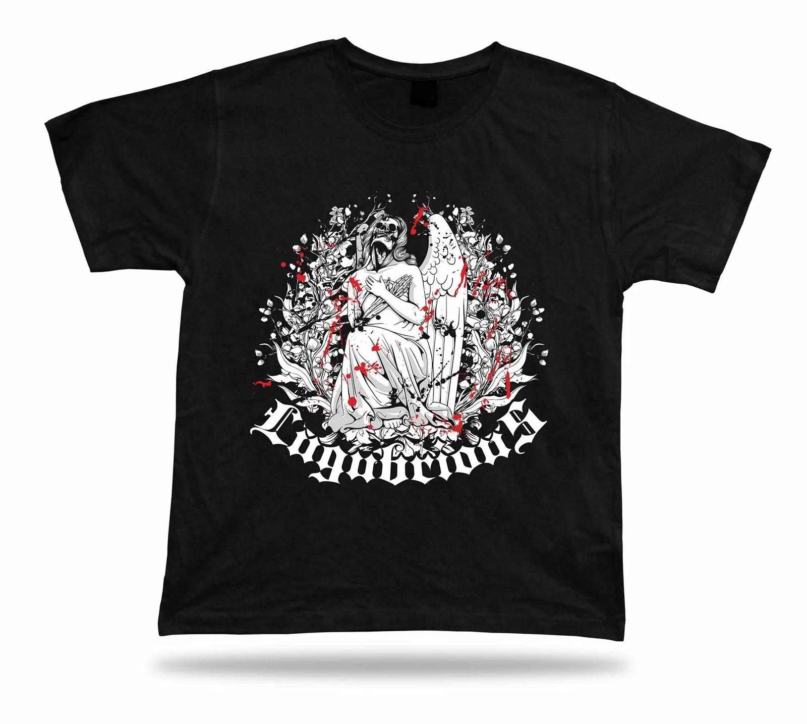Lugubrious Blood skull humor unisex T shirt Tee special apparel cartoon gift M