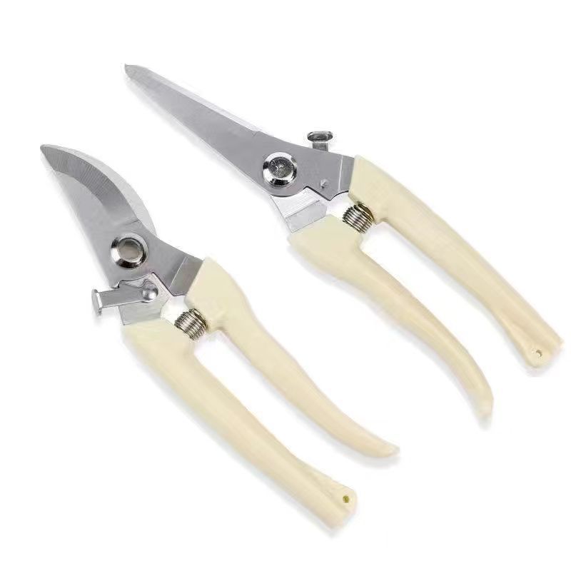 Heavy Duty Pruning Shears, Garden Shears for Tree Trimming, Sharp Bypass Pruners for Plants, Flowers and Branches