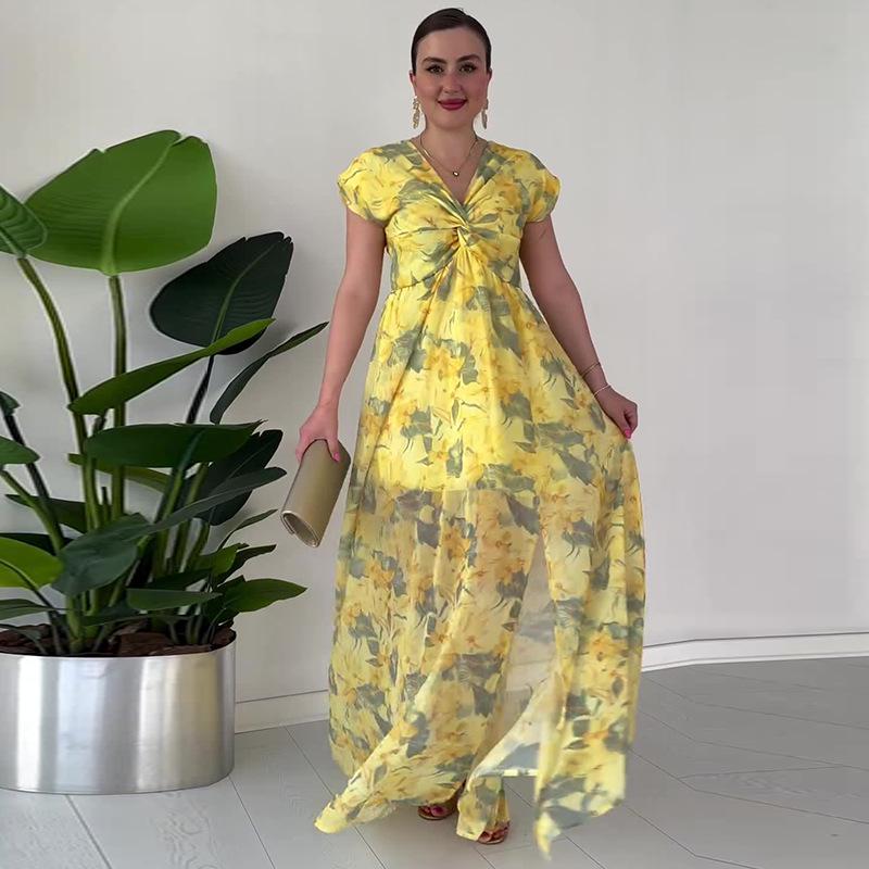 

Осенняя коллекция европейской и американской моды 2024 XS жёлтый