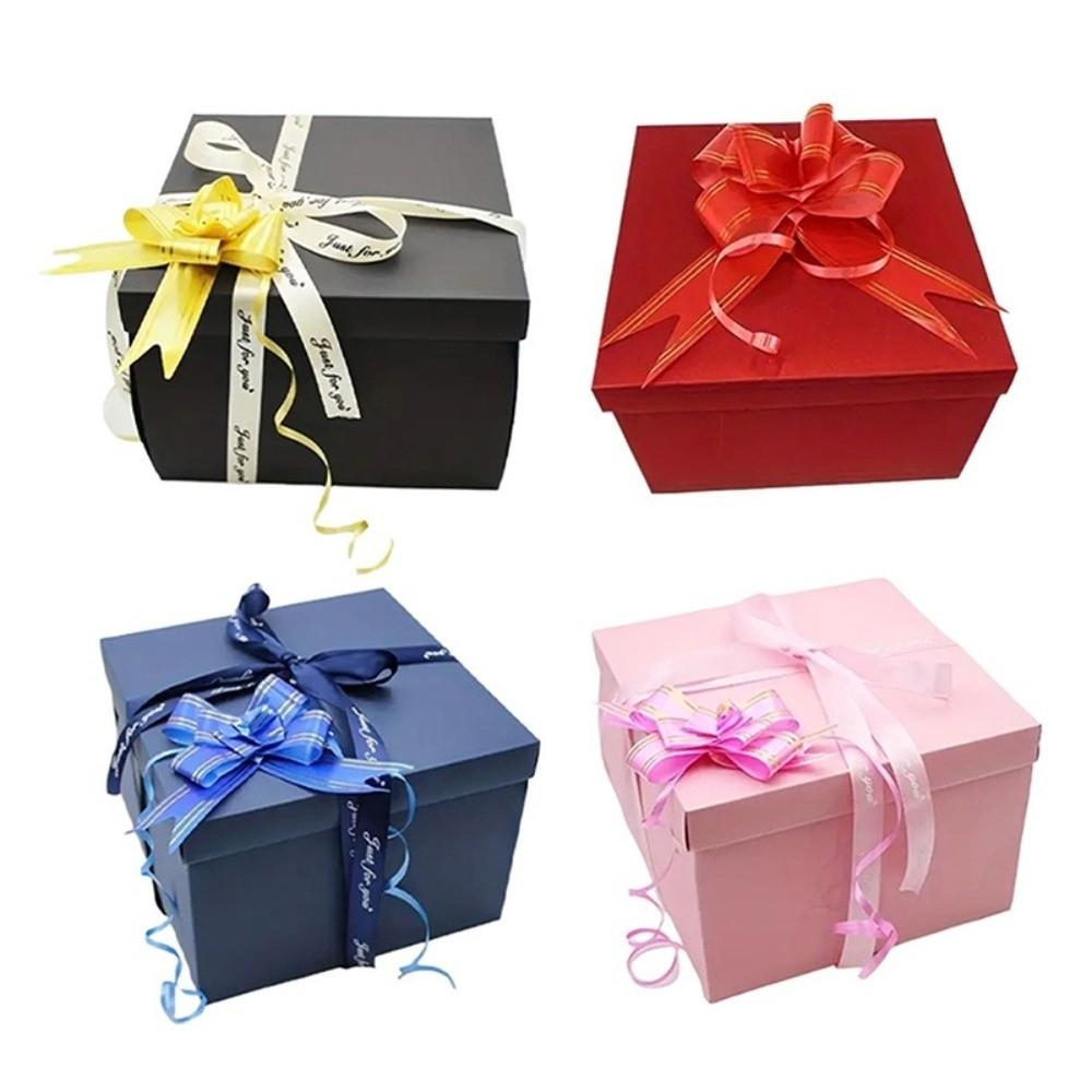 Multi-Layer Surprise Explosion Box Folding Unique Candy Snacks Present Box Handmade Craft Memory Photo Box Birthday Celebration