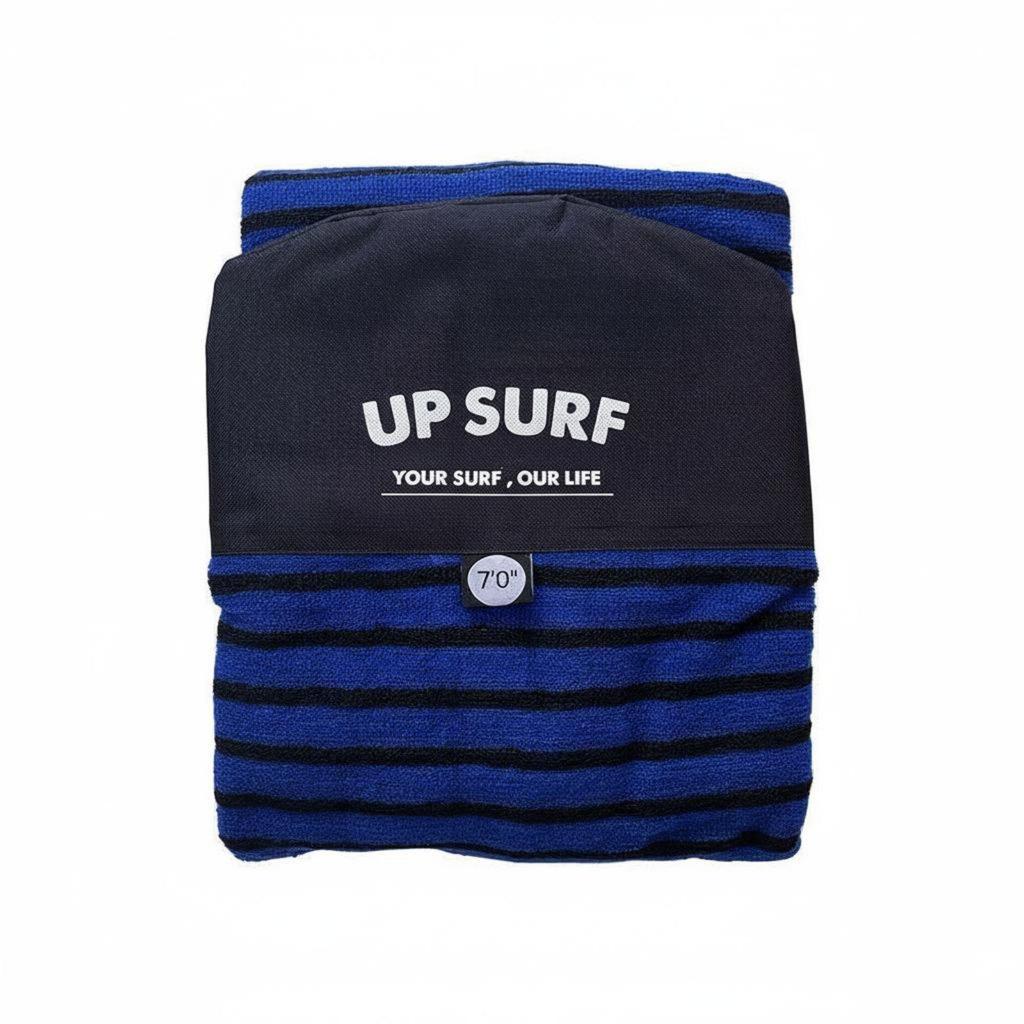 Gestreifte Surfbrettsocke Flexible Boardhülle Abdeckungstasche zum Surfen
