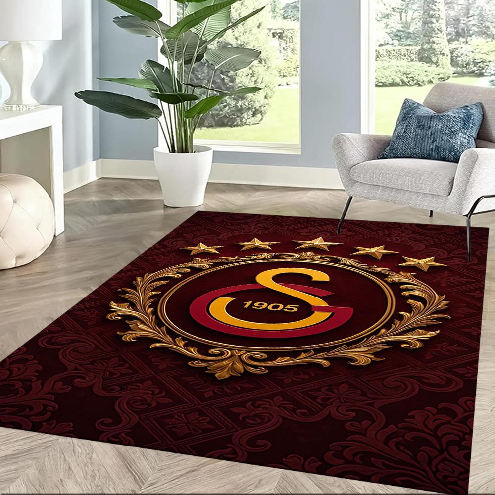 Galatasaray 72 Area Rug Suitable for Outdoor Balcony Living Rooms Kitchen Antislip Carpet Decorate Offices Perfect Birthday/Christmas Gift Idea