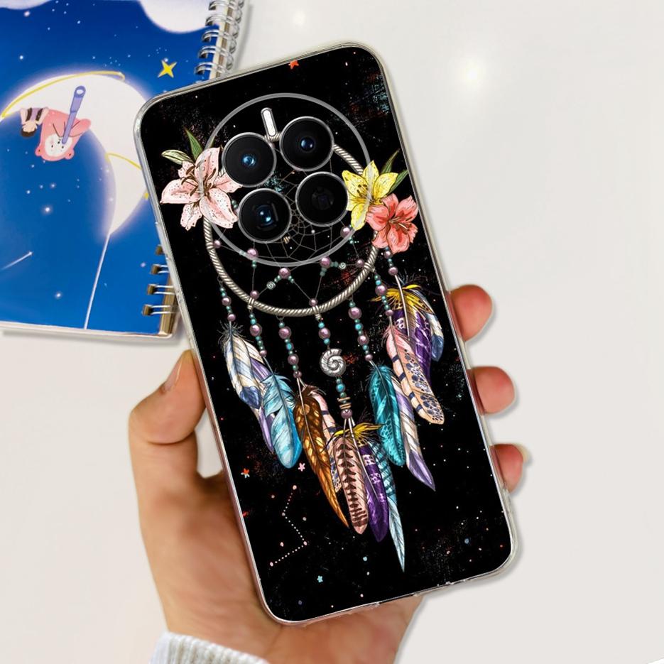 For Huawei Mate 50 Pro Case Stylish Butterfly Flowers Soft Slim Fundas Phone Case For Huawei Mate 50 Mate50 Pro Back Cover Coque