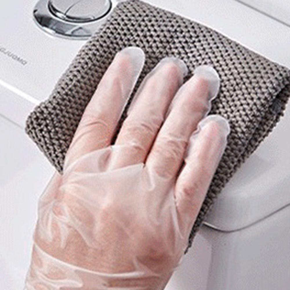 50 Disposable Pvc Gloves, Household Protective Gloves, Transparent Gloves For Catering And Kitchen, Multifunctional Cleaning Glo