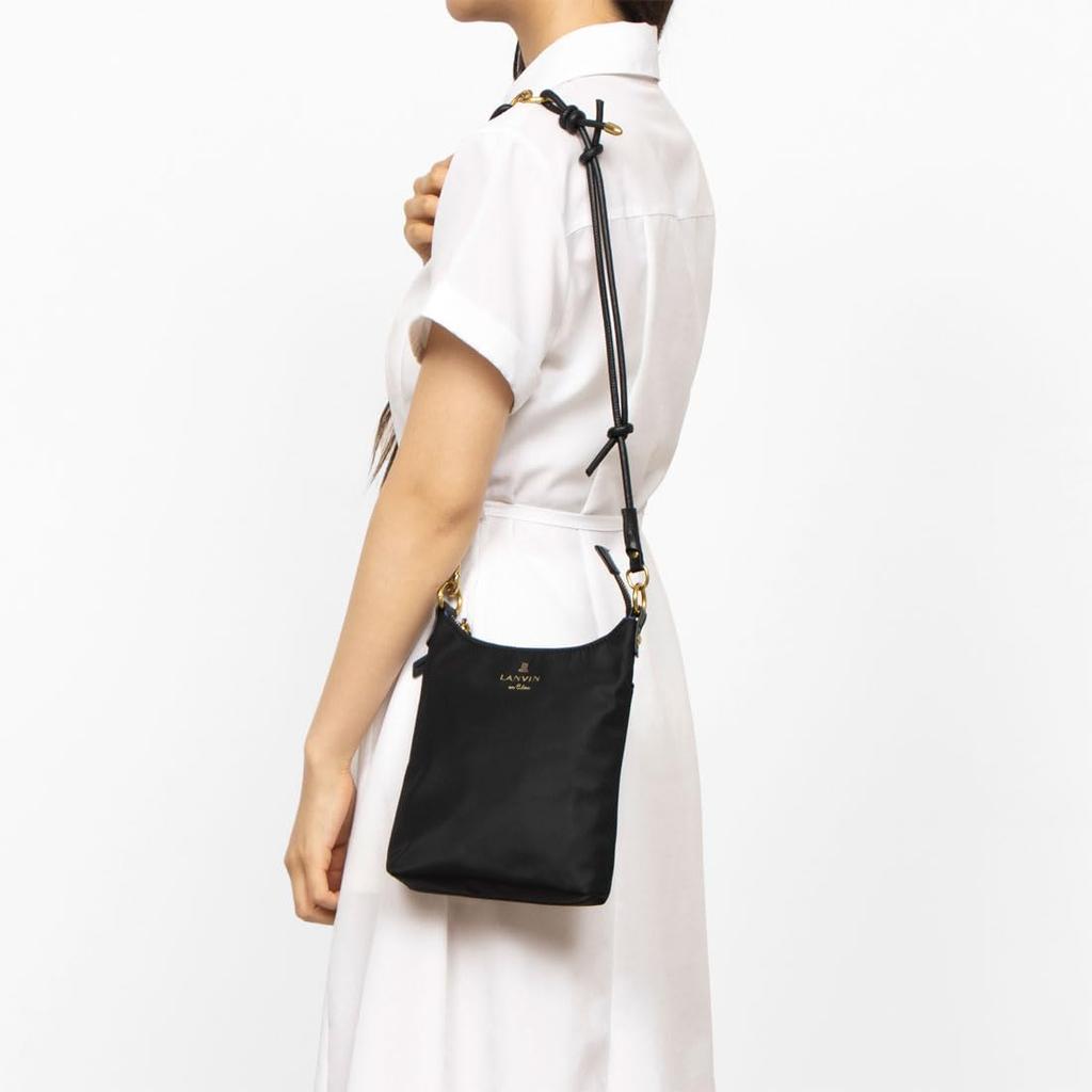 en Shoulder Colore Black [LANVIN Bleu] Women's