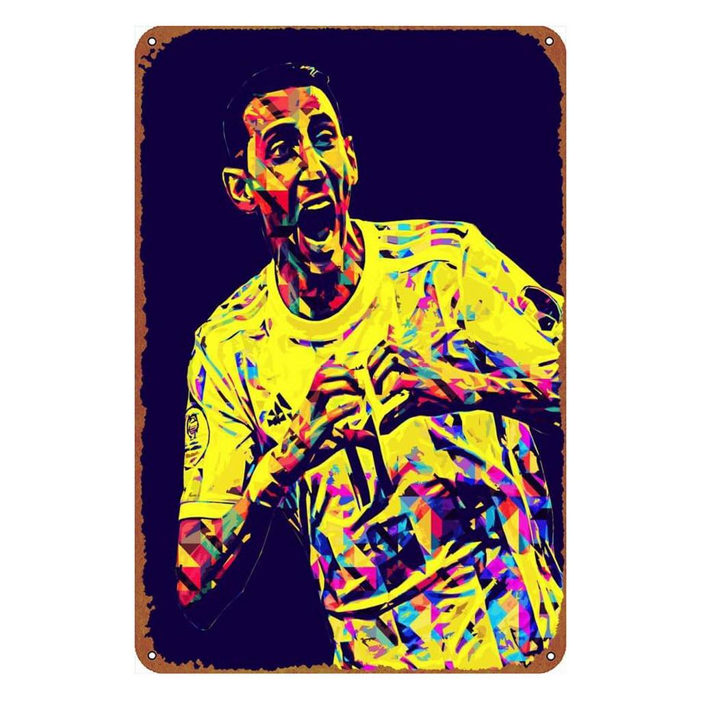 Argentina Metal Tin Sign Football Wall Decoration Plaque Vintage Art Poster Iron Painting for Man Cave Home Cafe Garden Club Bar