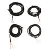 100cm/39.37inch Guitar Bass Inner Circuit Connecting Wire DIY Black
