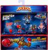 AKEDO Ultimate Arcade Warriors Mini Battling Figure Starter Pack Busterbring Loco Grande Training AKEDO Arcade Game Toy STARTER PACK (Aximus & & &