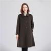 Women's 100% Wool Double-Sided Lapel Coat