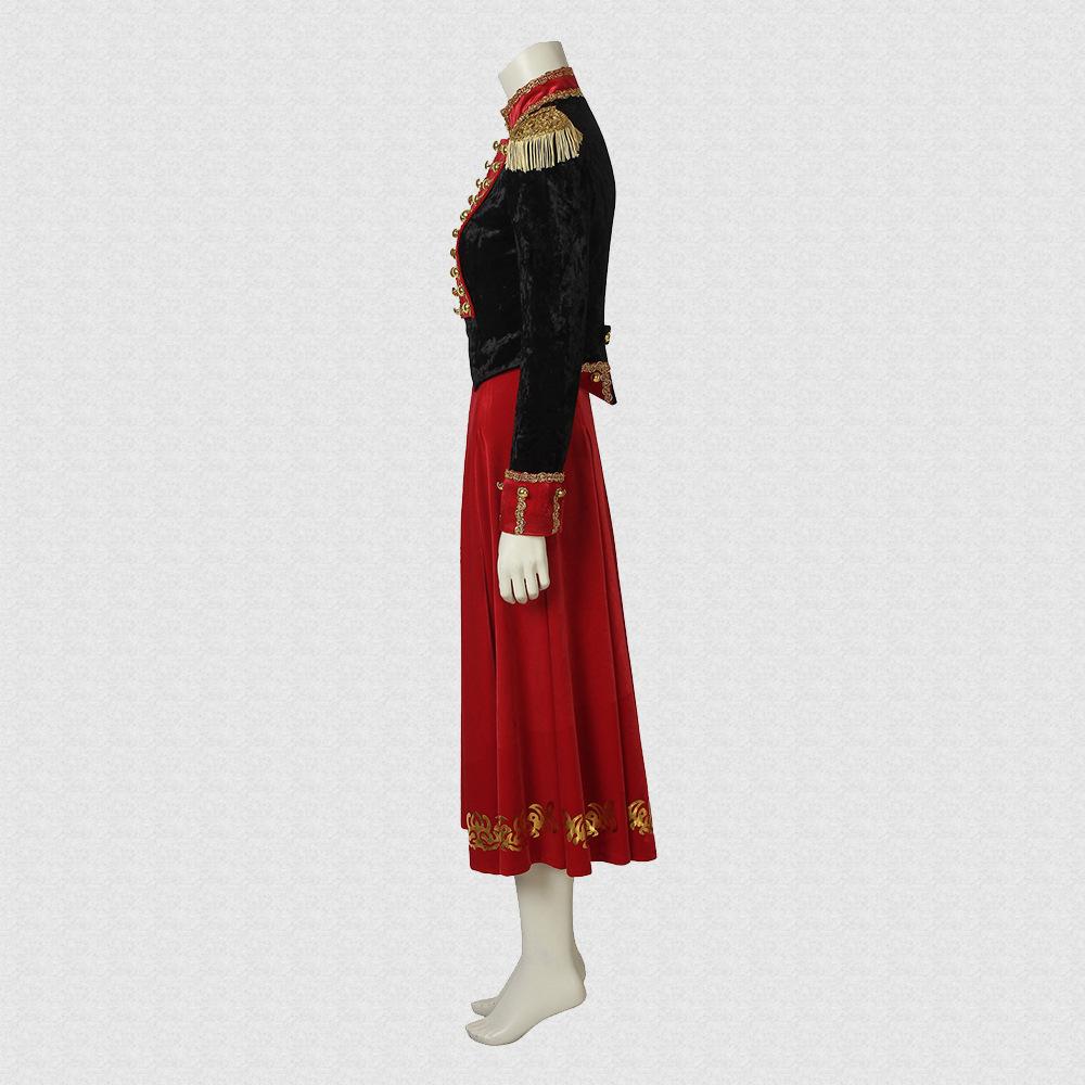 Movie The Nutcracker with Four Kingdoms cosplay Clara Uniform Suit Stage Performance Costume Female
