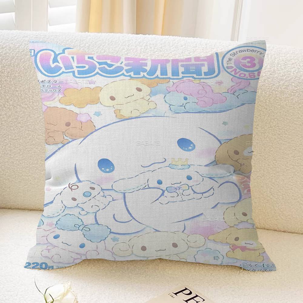 C-Cinnamoroll Cartoon Cute 45*45cm Cushion Cover Pillow Cover Decor Pillowcase Home Pillowcase For Couch Pillow