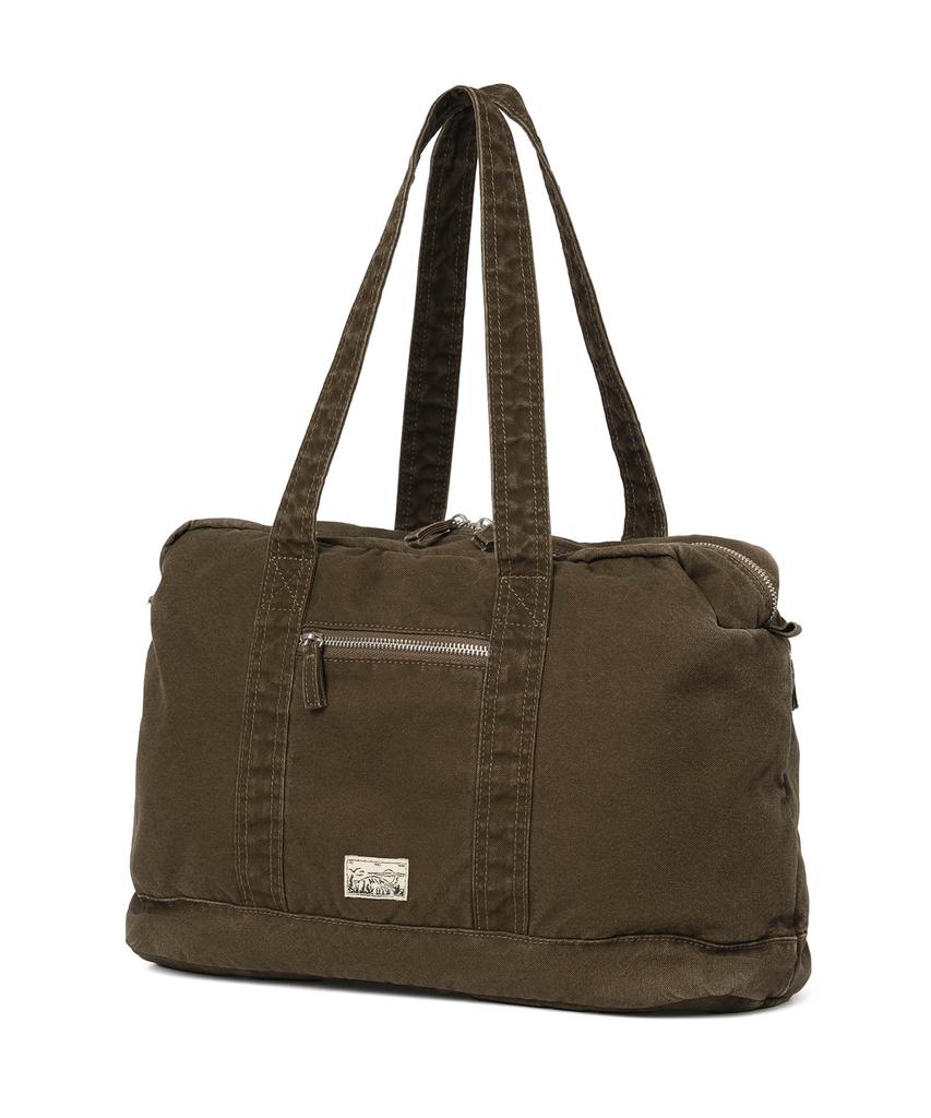 Millo Archive Vintage Flap Pocket Duffle Bag [Washed Brown]