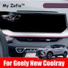 For Geely New Coolray 2023 2024 2025 Car Phone Holder Screen Fixed Base Wireless Charging Stand Mounts GPS Screen Fixed Stand