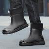 Fishing Water Shoes for Men Waterproof Anti-slip  Wear-resistant Rain Boots Rain Shoes Style Kitchen Work Rubber Shoes