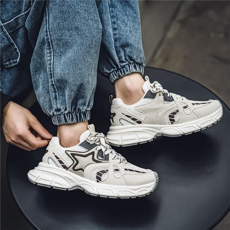 Shoes Casual Sports Mesh Men's Shoes Comfortable Breathable Popular Shoes Four Seasons Casual Sports Men's Shoes 39-44