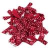 50pcs/lot Color Polka Dot Bow Ribbon Tied Bows for Clothing Gift Party Decoration DIY Hairpin Handcraft Accessories Materials
