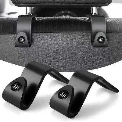 2Pcs Portable Car Seat Back Hooks Storage Accessories For Civic Fit Jazz Accord Pilot CRV Odyssey Passport City Shuttle