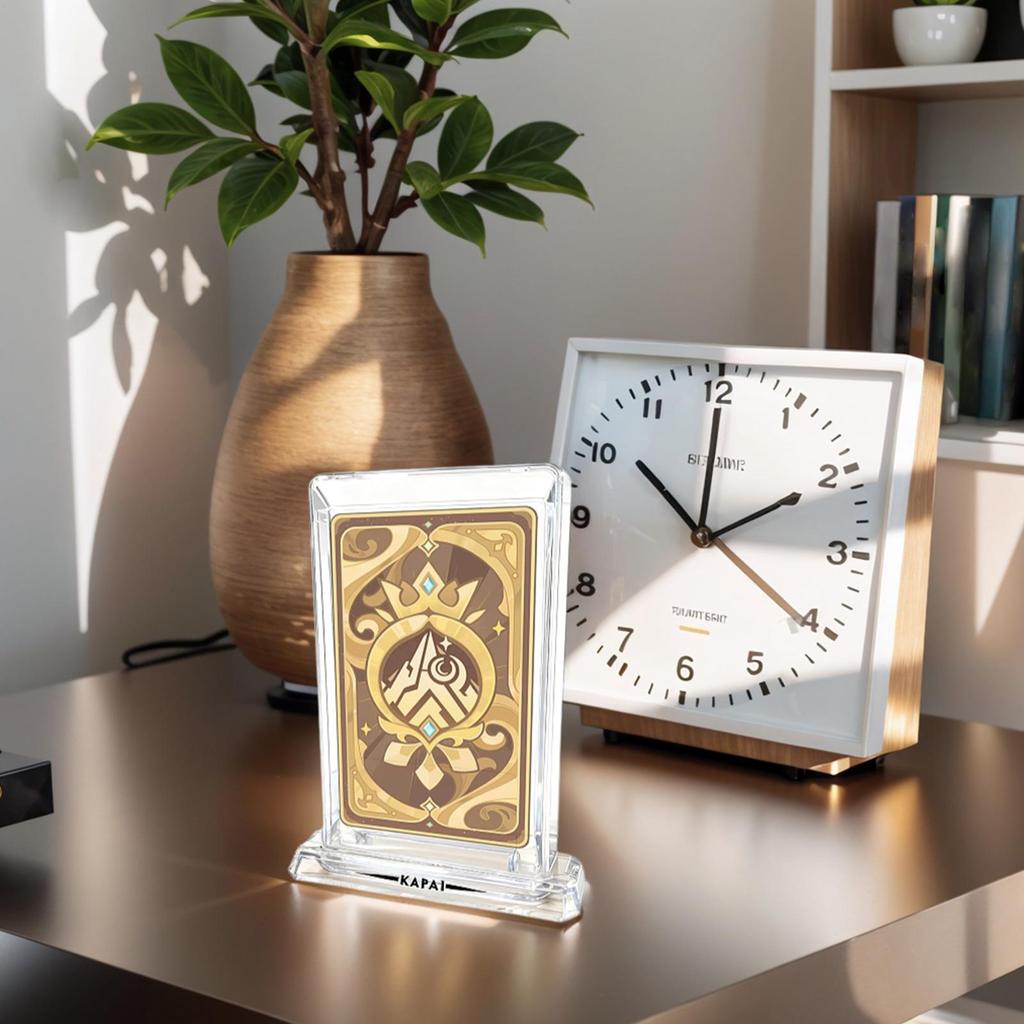 Card Slab Case Rating Card Brick Clear Deck Organizer Storage Sleeve Holder Display For Children Adults Presentation Collection