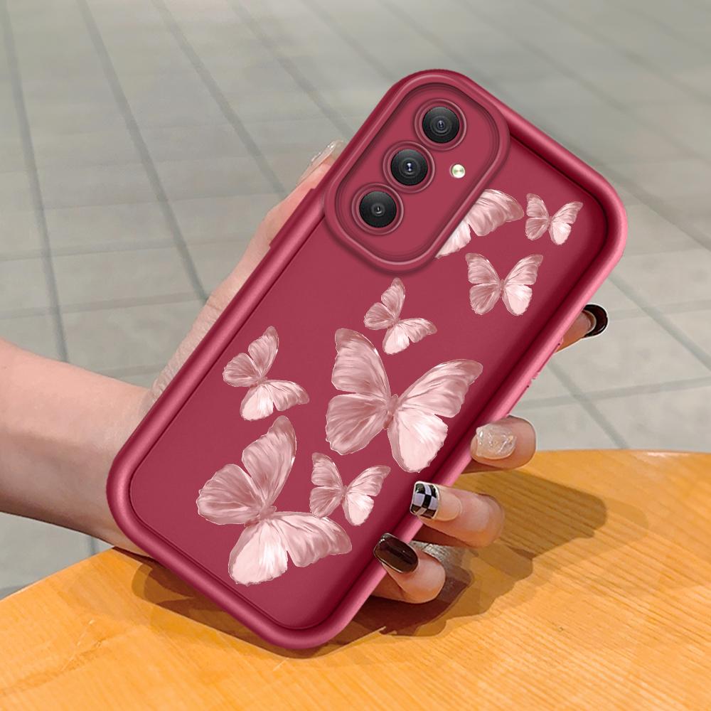 Soft Silicone Square Ladders Cartoon Pattern Full Cover Camera Protection Shockproof Case for Huawei Honor Xiaomi Redmi Samsung