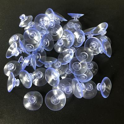 50pcs Clear Transparent Hanger Kitchen Bathroom Suction Cup Sucker