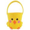 Felt Basket for Kids and Family Holiday Decoration Gift Bag with Carrying Handle Candy Bucket Easters Accessories