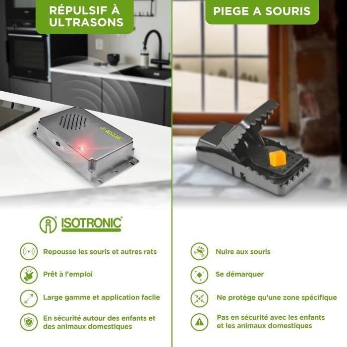 Isotronic Ultrasonic Mouse, Rat and Rodent Repellent - 2 Pieces