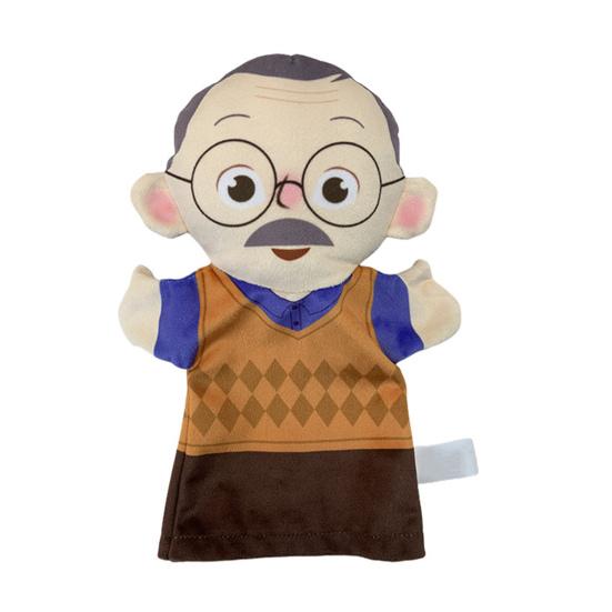 Exquisite Grandparents Parents Parent-child Interaction Kindergarten Toys Imaginative Pretend Play Storytelling Prop Boys Girls Gift Plush Puppet Toy
