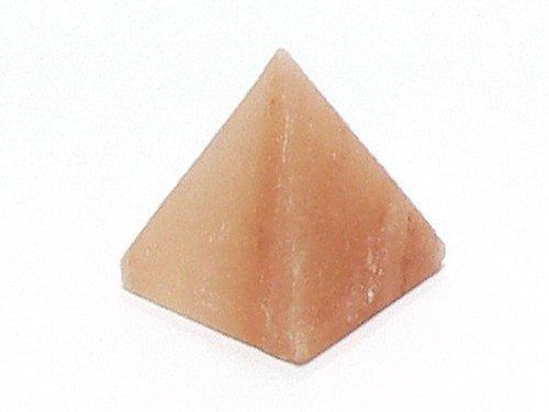 Random Item: Himalayan Pink Salt Pyramid (S) Pink Rock Salt, Re-Polished and Cleaned, Purifying, Feng Shui, Purifying, Kira World