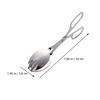 Stainless Steel Salad Tongs Bread Clip Food Serving Tong Kitchen Utensils Metal Buffet Tools Dining Bar Accessories Restaurant