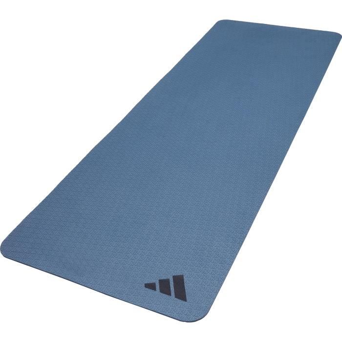

Yoga Mat - ADIDAS - Preloved Ink - 4 mm - Grippy Surface - Lightweight and Rollable синій
