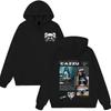 Singer Cazzu Album Tour 2026 Print Sweatshirts Men Women Fashion Vintage Pullover Winter Loose Casual Oversized Unisex Harajuku High Quality
